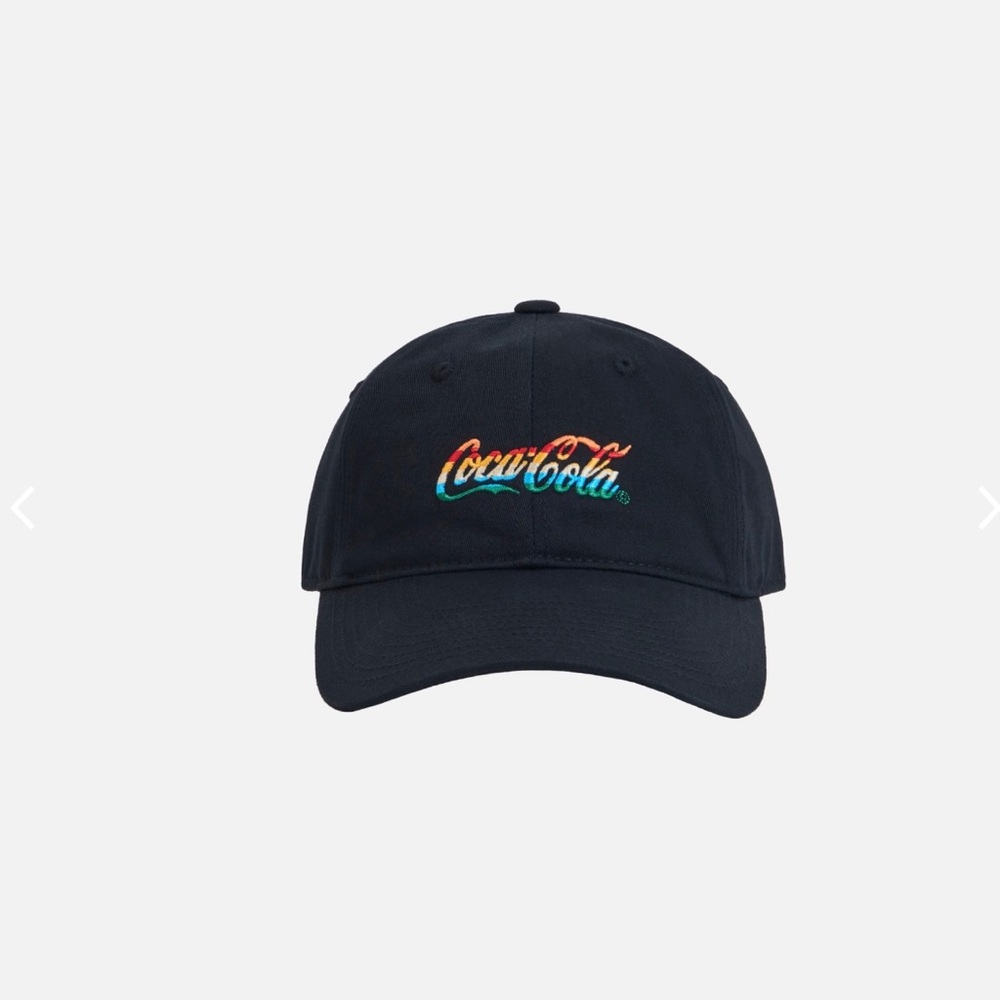 Brand New Kith X Coca-Cola Black Logo Cap